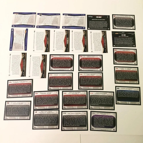 2015 - 2016 WWE Topps Lot of  56 Wrestling Cards - Picture 13 of 16